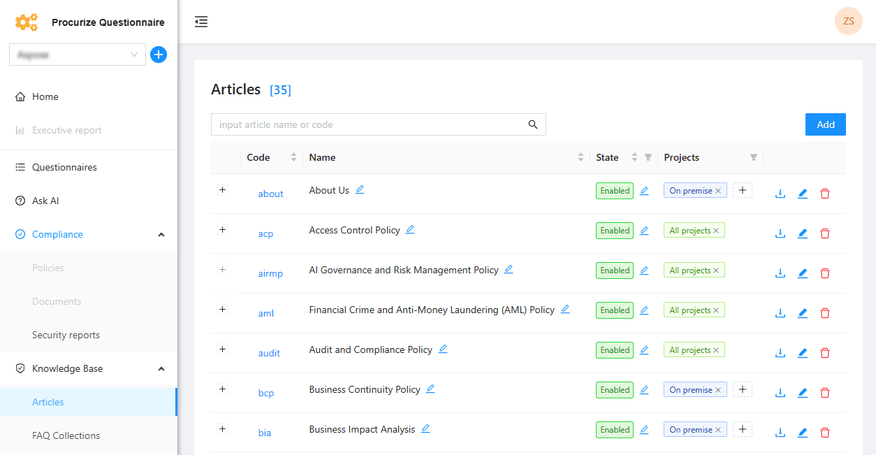 Articles